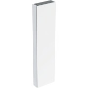 Colonne haute compacte Geberit iCon P15 1 porte Blanc brillant poignée blanc - GEBERIT 502.317.01.1 