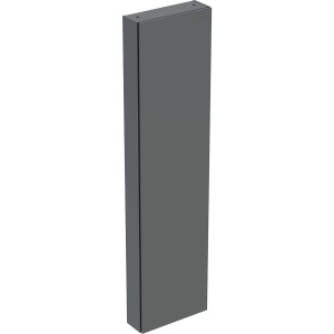 Colonne haute compacte Geberit iCon P15 1 porte Gris velouté - GEBERIT 502.317.JK.1 