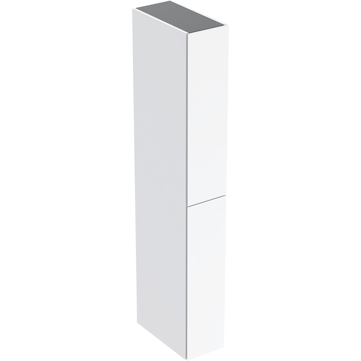 Colonne haute Geberit 2 tiroirs 24x180x48cm blanc brill. - GEBERIT 503.011.01.1 