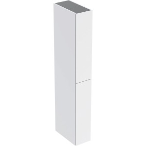 Colonne haute Geberit 2 tiroirs 24x180x48cm blanc mat - GEBERIT 503.011.01.3 