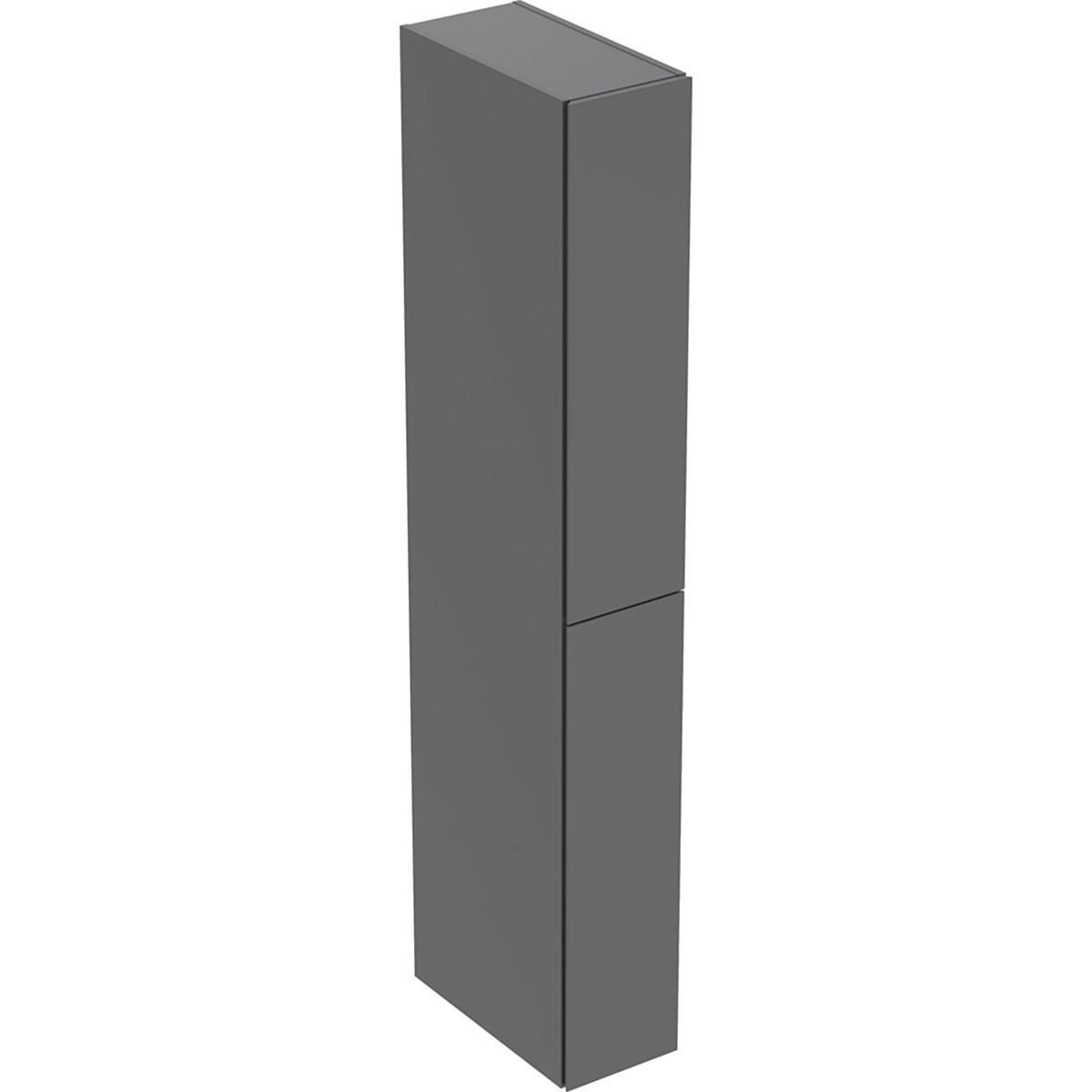 Colonne haute Geberit 2 tiroirs 24x180x48cm gris velouté - GEBERIT 503.011.JK.1 