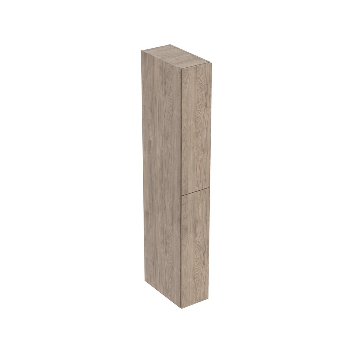 Colonne haute Geberit 2 tiroirs 24x180x48cm noyer carya - GEBERIT 503.011.JR.1 
