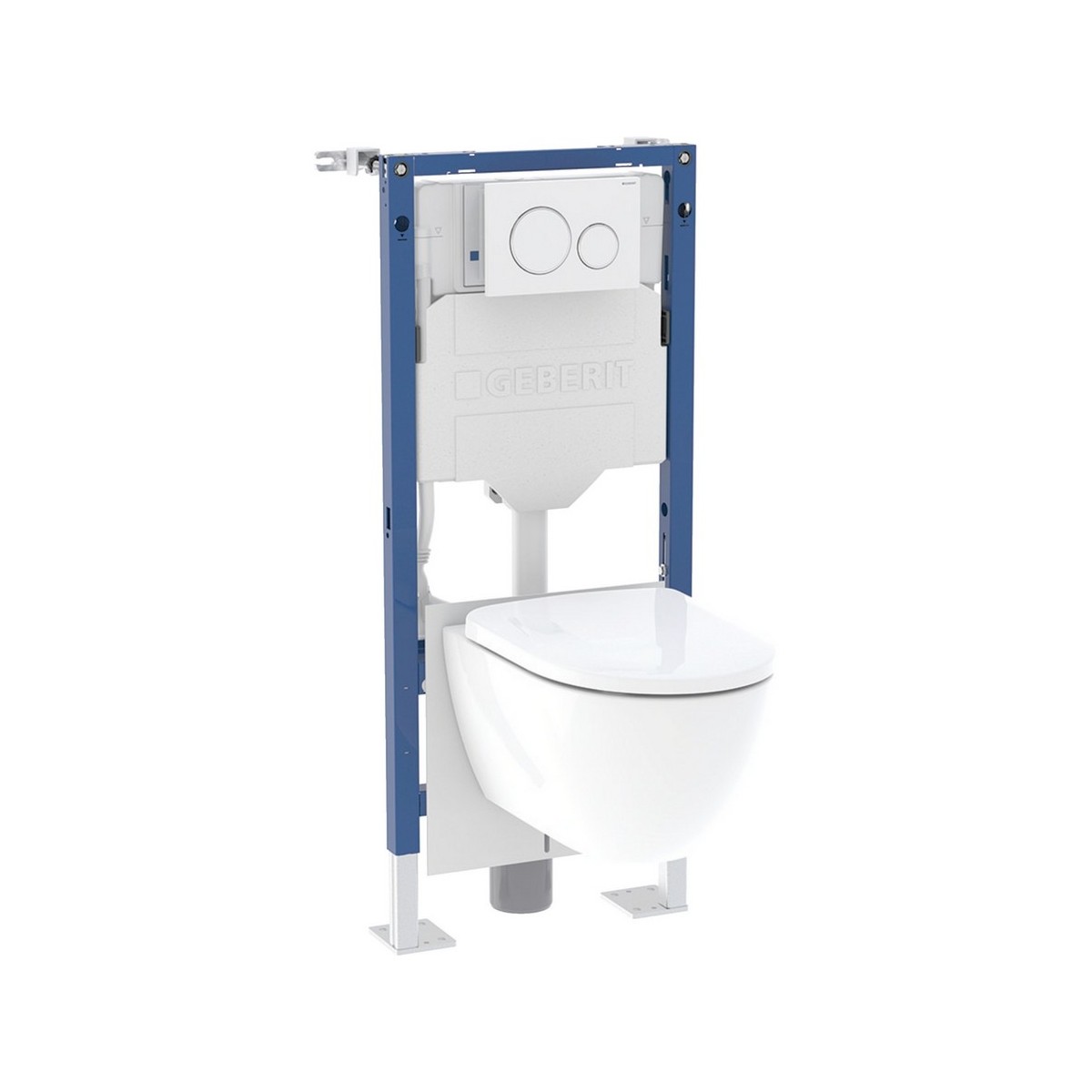 Bâti-pack WC suspendu Duofix Sigma20 Renova caréné TurboFlush - GEBERIT 118.239.KJ.1