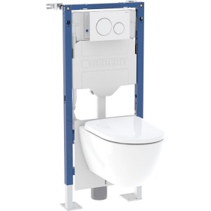 Bâti-pack WC suspendu Duofix Sigma20 Renova caréné TurboFlush - GEBERIT 118.239.KJ.1