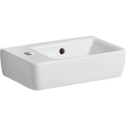 Lave-mains Geberit Renova Compact 40x25cm Trou rob. gauche Blc - GEBERIT 276240000 