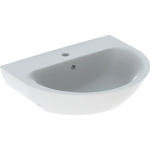 Lavabo Geberit Renova pour équerres de montage 60x48cm Blc - GEBERIT 500.371.01.1 