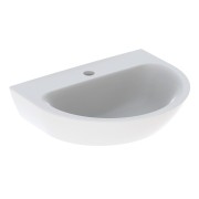 Lave-mains Geberit Renova 50x40cm Trou rob. centre ss trop-plein Blc - GEBERIT 500.498.01.1 