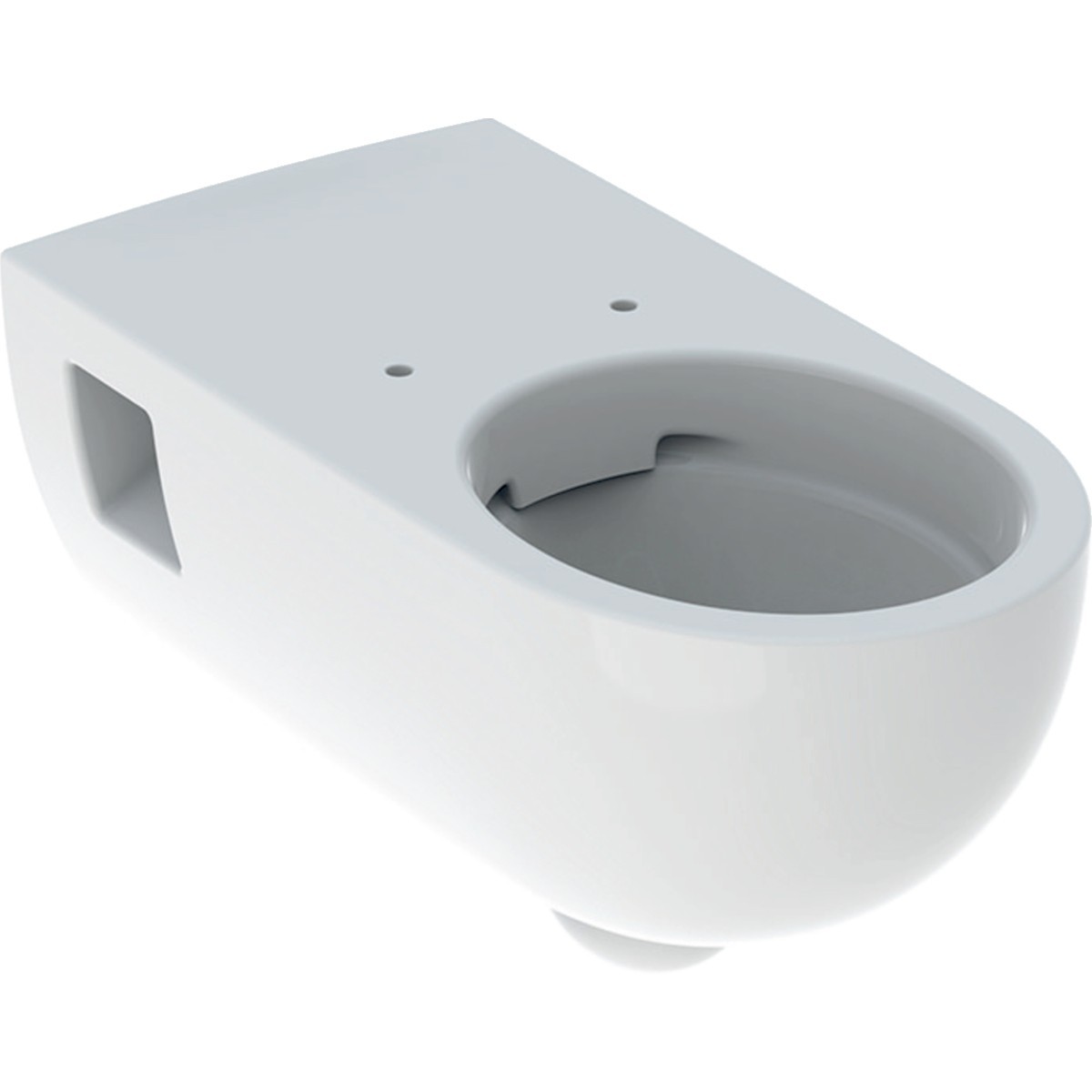 Cuvette WC susp. Geberit Renova Comfort 70cm rallongée semi-carénée Rimfree B - GEBERIT 500.693.01.1 