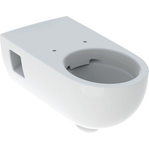 Cuvette WC susp. Geberit Renova Comfort 70cm rallongée semi-carénée Rimfree B - GEBERIT 500.693.01.1 