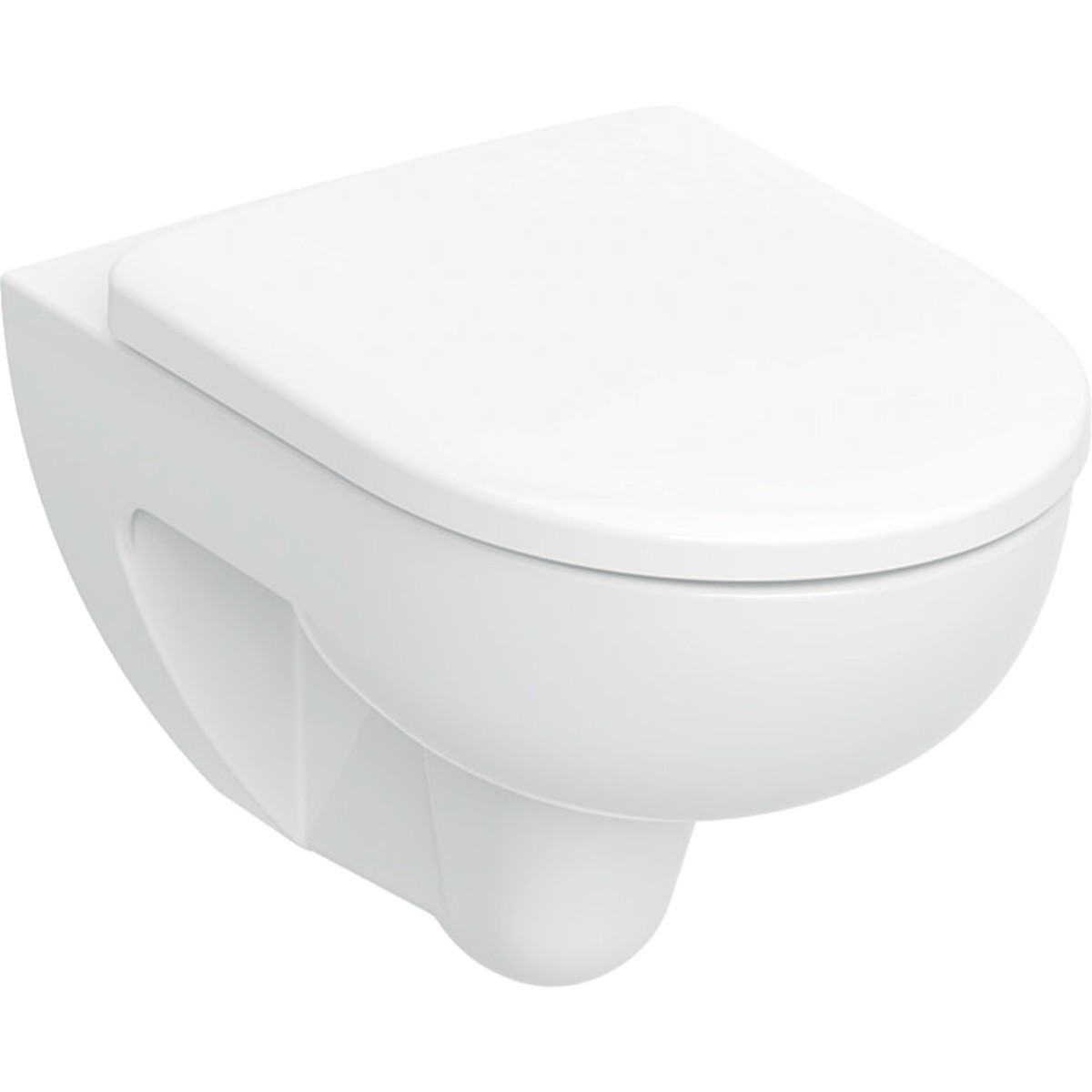 Pack WC susp Geberit Renova 54cm Rimfree abat ral et déclips blc - GEBERIT 500.801.00.1 