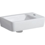 Lave-mains Geberit Renova Compact 40cm ss trop-plein trou de robi droite blc - GEBERIT 500.903.00.1 