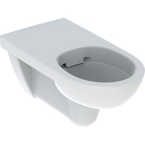 Cuvette WC susp. Geberit Renova Comfort rallongée Rimfree 70cm Blc - GEBERIT 500.917.00.1 
