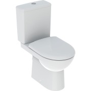 Pack WC au sol Renova SH Rimfree cuvette carénée abat fermeture ral et déclips - GEBERIT 501.856.00.1 