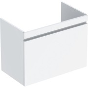Meuble sous lavabo 85 cm Geberit Renova Plan 1 tiroir 1 tiroir à l'angl Blanc br - GEBERIT 501.909.01.1 