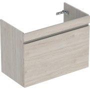 Meuble sous lavabo 90 cm Geberit Renova Plan 1T 1T à l'angl Noyer Carya clair - GEBERIT 501.910.00.1 