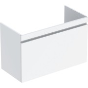Meuble sous lavabo 100 cm Geberit Renova Plan 1 tiroir 1 tiroir à l'angl Blanc b - GEBERIT 501.911.01.1 