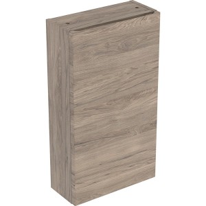 Armoire haute compacte Geberit Renova Plan 1 porte Noyer Carya - GEBERIT 501.920.JR.1 