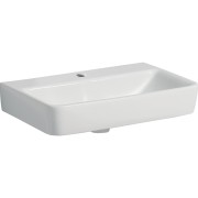 Lavabo Geberit Renova Compact 60 cm sans trop-plein avec trou de robinetterie - GEBERIT 502.999.00.1 