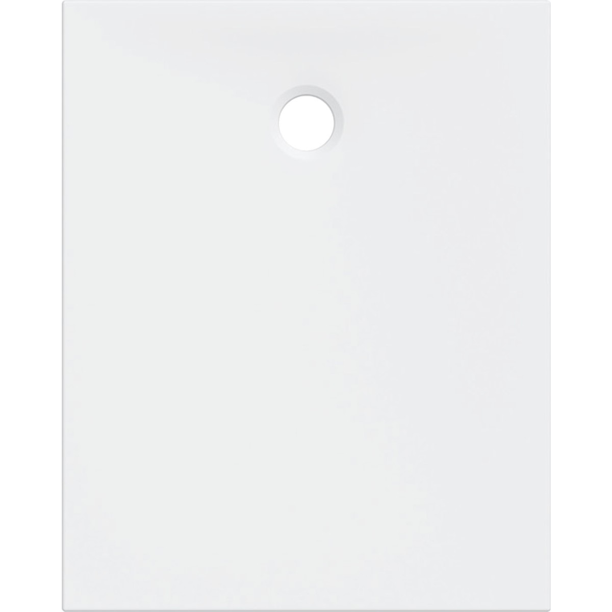 Rec de douche rect Geberit Renova Plan à poser à encastrer 100 x 80 cm Blc - GEBERIT 550.315.00.1 