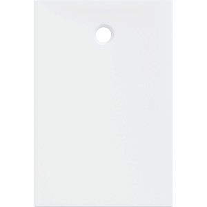 Rec de douche rect Geberit Renova Plan à poser à encastrer 120 x 80 cm Blc - GEBERIT 550.316.00.1 