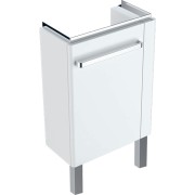 Meub. Bas l-mains Geberit Renova Comp PS dte. + pieds 44.8x75.4-76.9x25.2 blanc - GEBERIT 009929CBLBB 