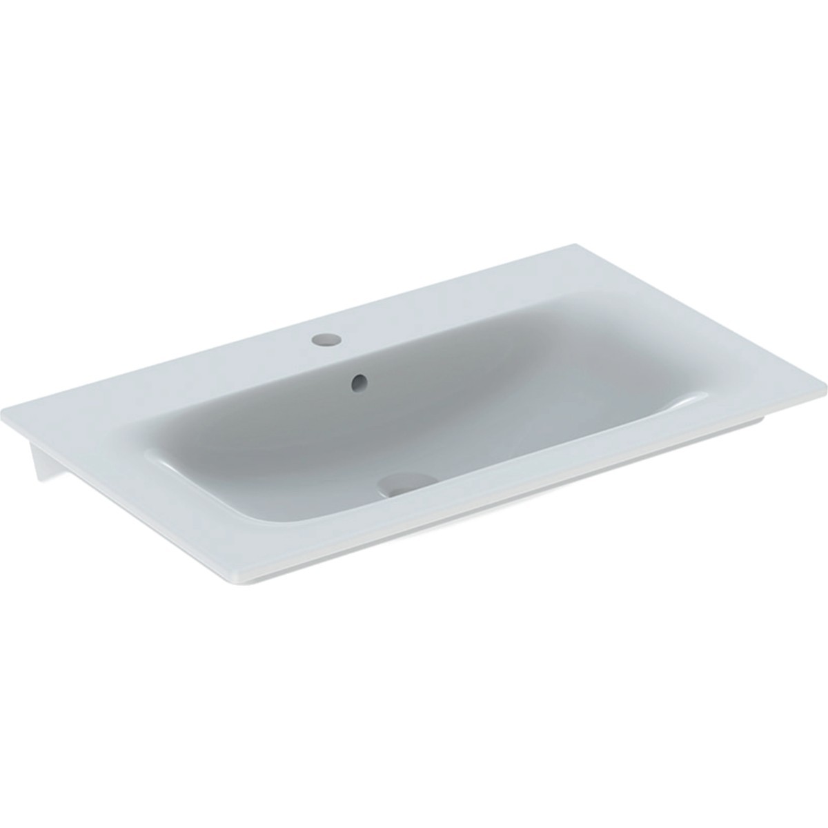 Lavabo pour meuble Geberit Renova Plan 80x48cm Blc - GEBERIT 122280000 