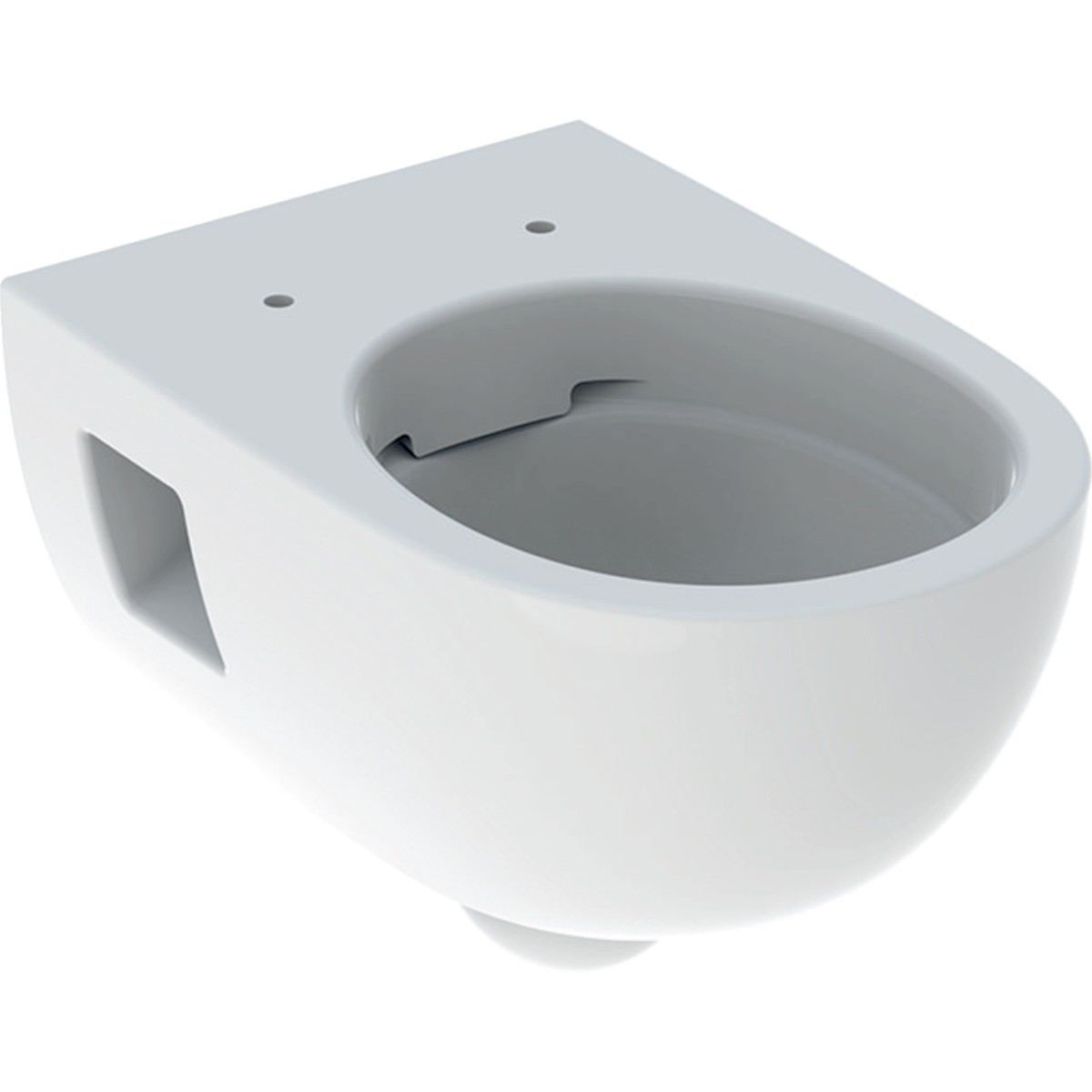 Cuvette WC susp. Geberit Renova semi-carénée Rimfree 53cm Blanc - GEBERIT 203070000 