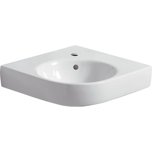 Lavabo d'angle Geberit Renova Compact 69.5x61.5cm Blc - GEBERIT 226150000 