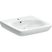 Lavabo Geberit Renova Comfort adapté PMR 55x55cm Blc - GEBERIT 258555000 