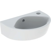 Lave-mains Geberit Renova compact 36x25cm Trou rob. droite Blc - GEBERIT 500.374.01.1 