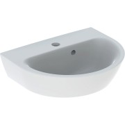 Lave-mains Geberit Renova 45x36cm Trou rob. au centre Blc - GEBERIT 500.375.01.1 