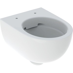 Cuvette WC susp. Geberit Renova Compact carénée Rimfree 49cm Blc - GEBERIT 500.377.01.1 