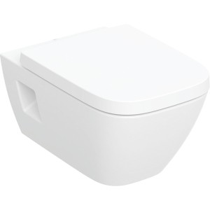 Pack WC susp Geberit Renova Plan semi-caréné RFree abat ral et déclips blc - GEBERIT 500.816.00.1 