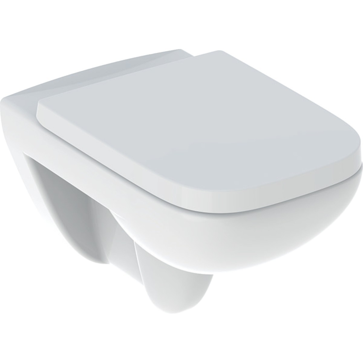 Pack WC susp Geberit Renova Plan 54cm Rimfree abat ral et déclips blc - GEBERIT 500.817.00.1 
