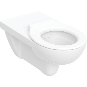 Pack WC susp Geberit Renova Comfort rallongé 70cm Rimfree lunette d’abat blc - GEBERIT 500.818.00.1 