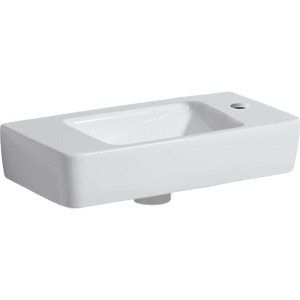 Lave-mains Geberit Renova Comp 50 cm plage de dép STP trou de robi droite - GEBERIT 500.927.00.1 