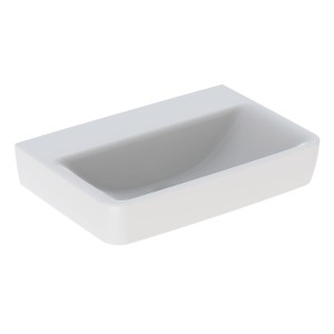 Lavabo Geberit Renova Compact 55x37cm STP STR Blc - GEBERIT 500.928.00.1 