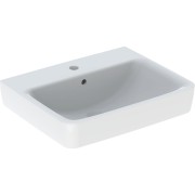 Lavabo Geberit Renova Plan 55 cm avec trop plein et trou de robinetterie - GEBERIT 501.632.00.1 