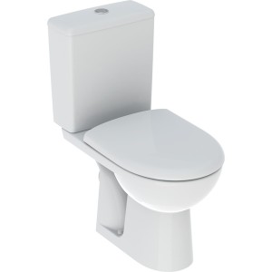 Pack WC au sol Renova SH Rimfree abat fermeture ral et déclips - GEBERIT 501.755.00.1 