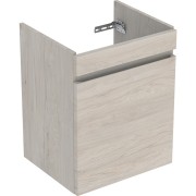 Meuble sous lavabo 55 cm Geberit Renova Plan 1T 1T à l'angl Noyer Carya clair - GEBERIT 501.904.00.1 