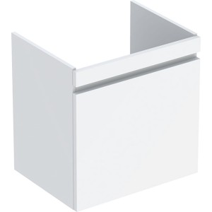 Meuble sous lavabo 65 cm Geberit Renova Plan 1 tiroir 1 tiroir à l'angl Blanc br - GEBERIT 501.906.01.1 