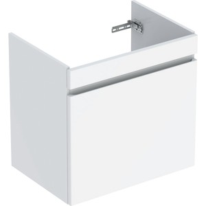 Meuble sous lavabo 70 cm Geberit Renova Plan 1 tiroir 1 tiroir à l'angl Blanc br - GEBERIT 501.907.01.1 