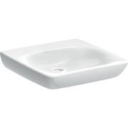 Lavabo Renova Comfort 60x55cm sans trou robinetterie sans trop plein Blanc - GEBERIT 501.990.00.1 