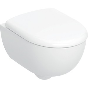 Pack WC susp Renova caréné Rimfree abattant ralenti et déclipsable Blanc - GEBERIT 502.775.00.1 