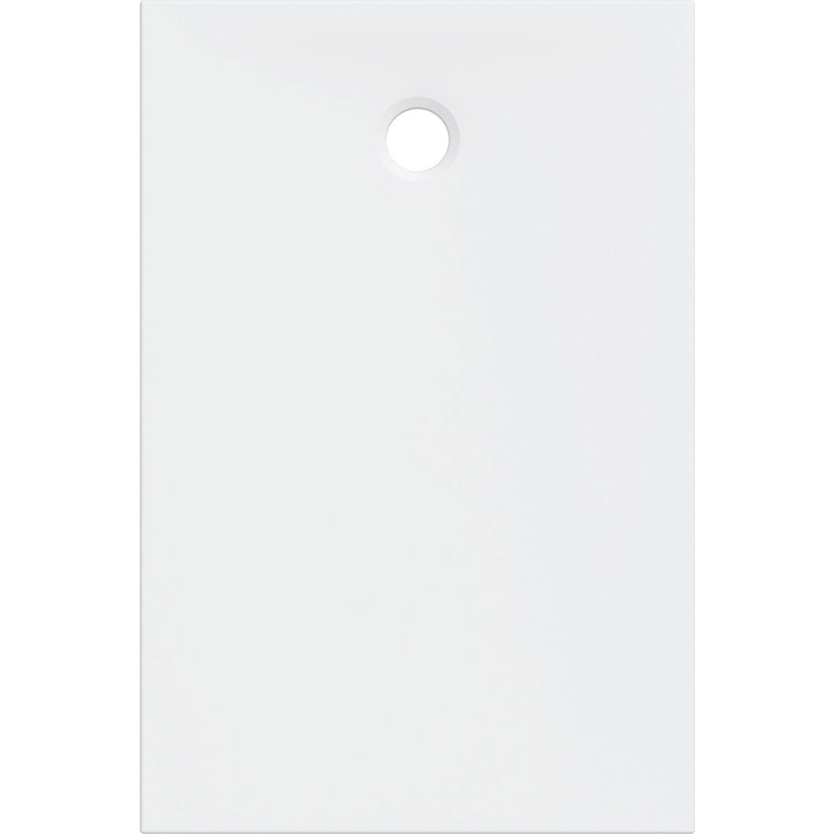 Rec de douche rect Geberit Renova Plan à poser à encastrer 120 x 80 cm Blc - GEBERIT 550.316.00.1 