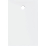 Rec de douche rect Geberit Renova Plan à poser à encastrer 120 x 80 cm Blc - GEBERIT 550.316.00.1 