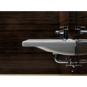 Lavabo Geberit Renova Comfort Square adapté PMR 60x55cm Blc - GEBERIT 128660000 