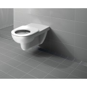 Cuvette WC susp. Geberit Renova Comfort rallongée Rimfree 70cm Blc - GEBERIT 208570000 