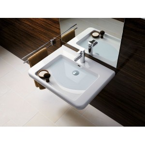 Lavabo Geberit Renova Compact 60x37cm Blc - GEBERIT 226160000 