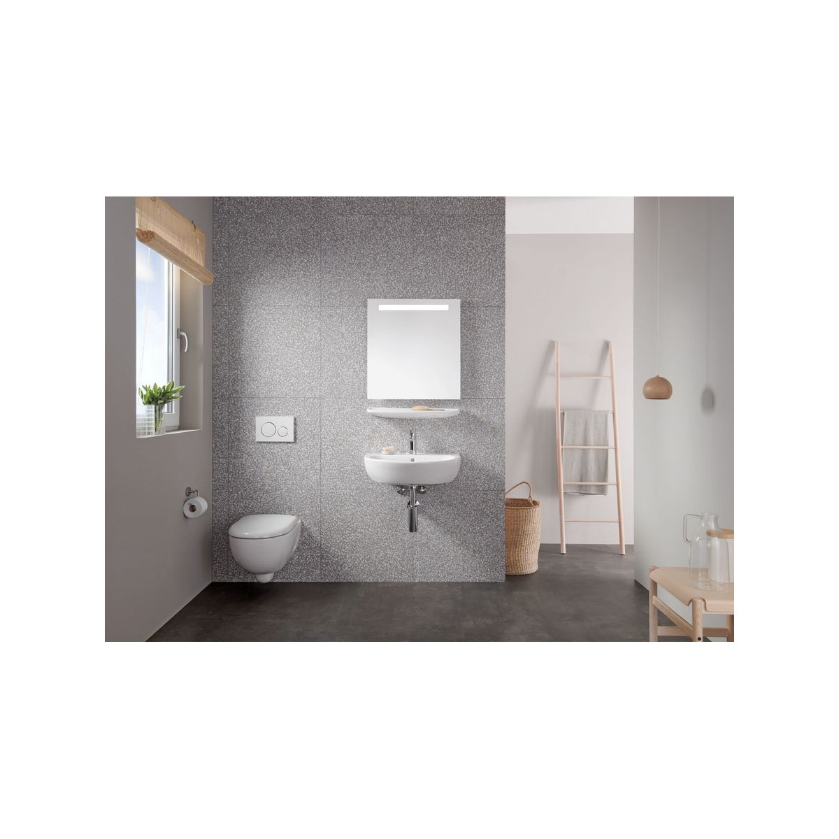 Etagère murale Geberit Renova 60x4.5x14cm Blanc - GEBERIT 299260000 